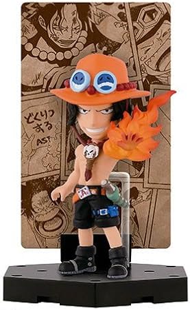 Amazon 一番くじ ワンピース 熱き絆編 E賞 カードスタンドフィギュア エース 単品 フィギュア ドール 通販