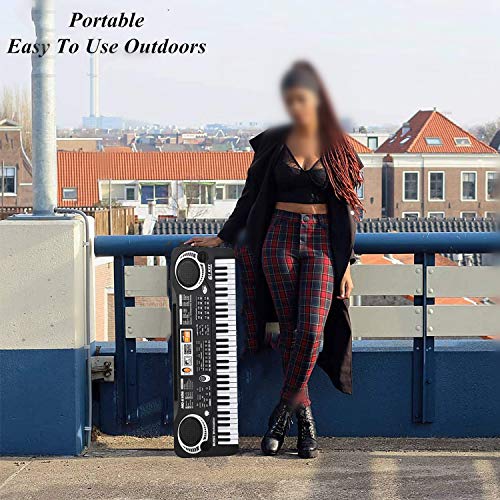 Tastiera portatile a 61 tasti, battiti e volume