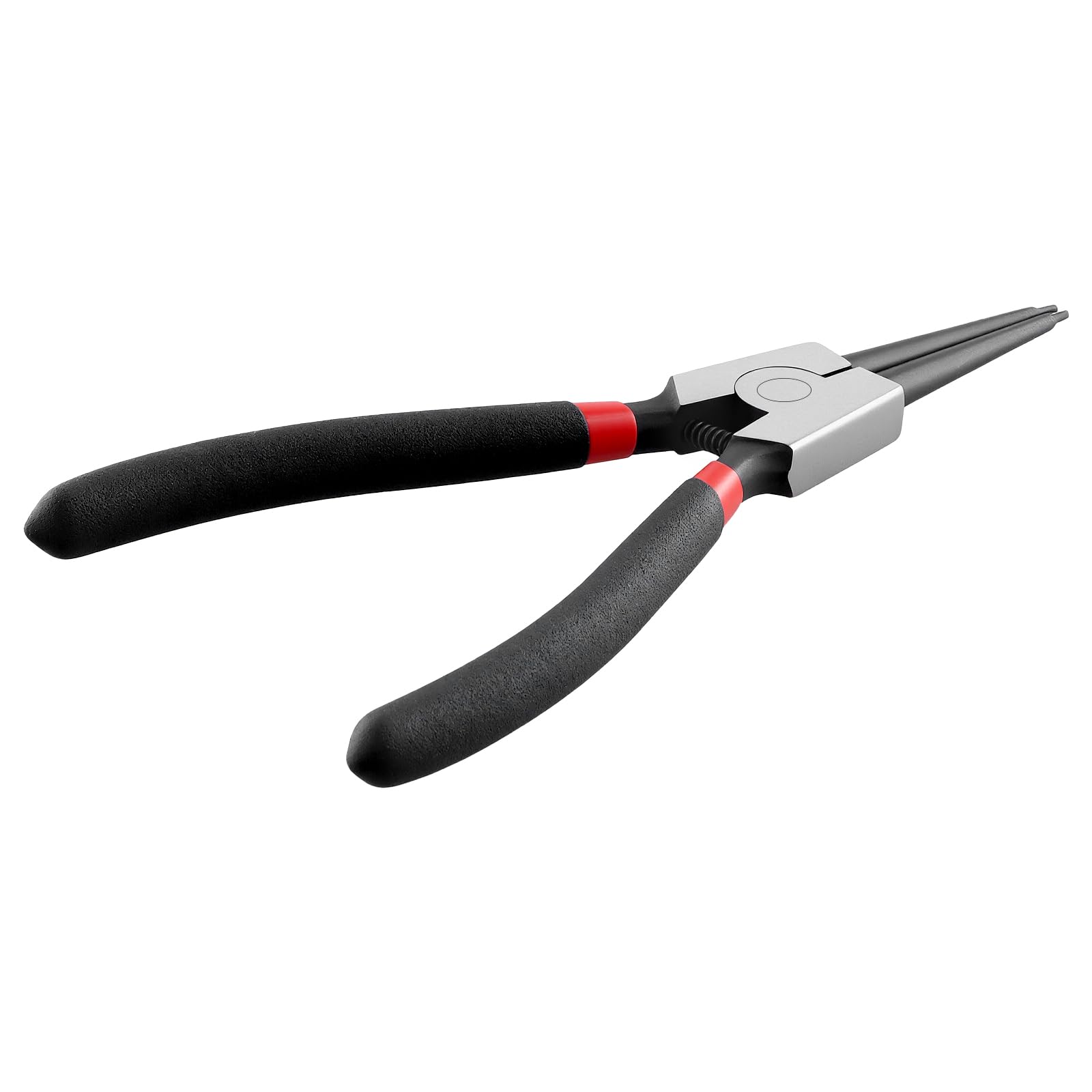 Set di 8 pinze per anelli elastici, 180 mm, per fusibili interni ed esterni, pinze per seeger dritte e curve, set di pinze per riparazione biciclette, officina, riparazione auto