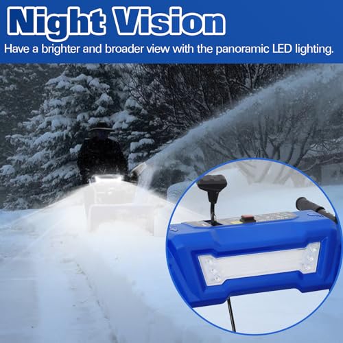 Bilt Hard 2 Stage Gas Snow Blower 24 Inch Working Width Self-Propelled Snowblower With Electric Start And Led Headlight thumb #3