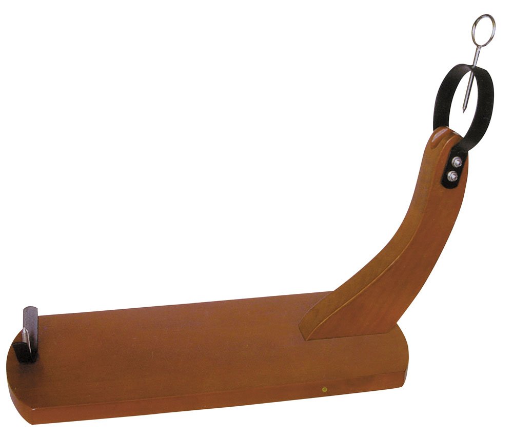 Support à jambon en bois marron Imex El Zorro gondole long 68