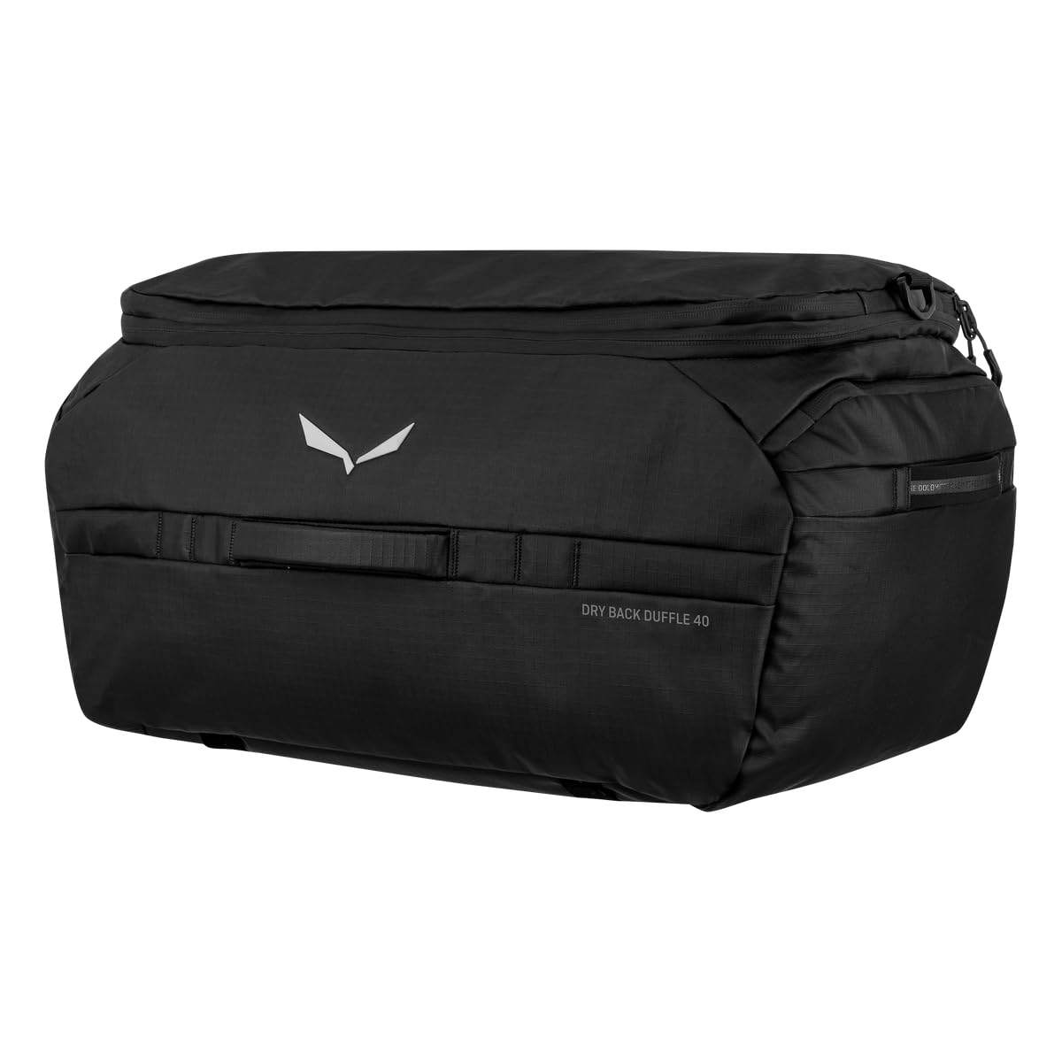 SALEWA Dry Back Duffle 40L Torba, Dorośli Unisex, Czarny (Czarny), Jeden Rozmiar