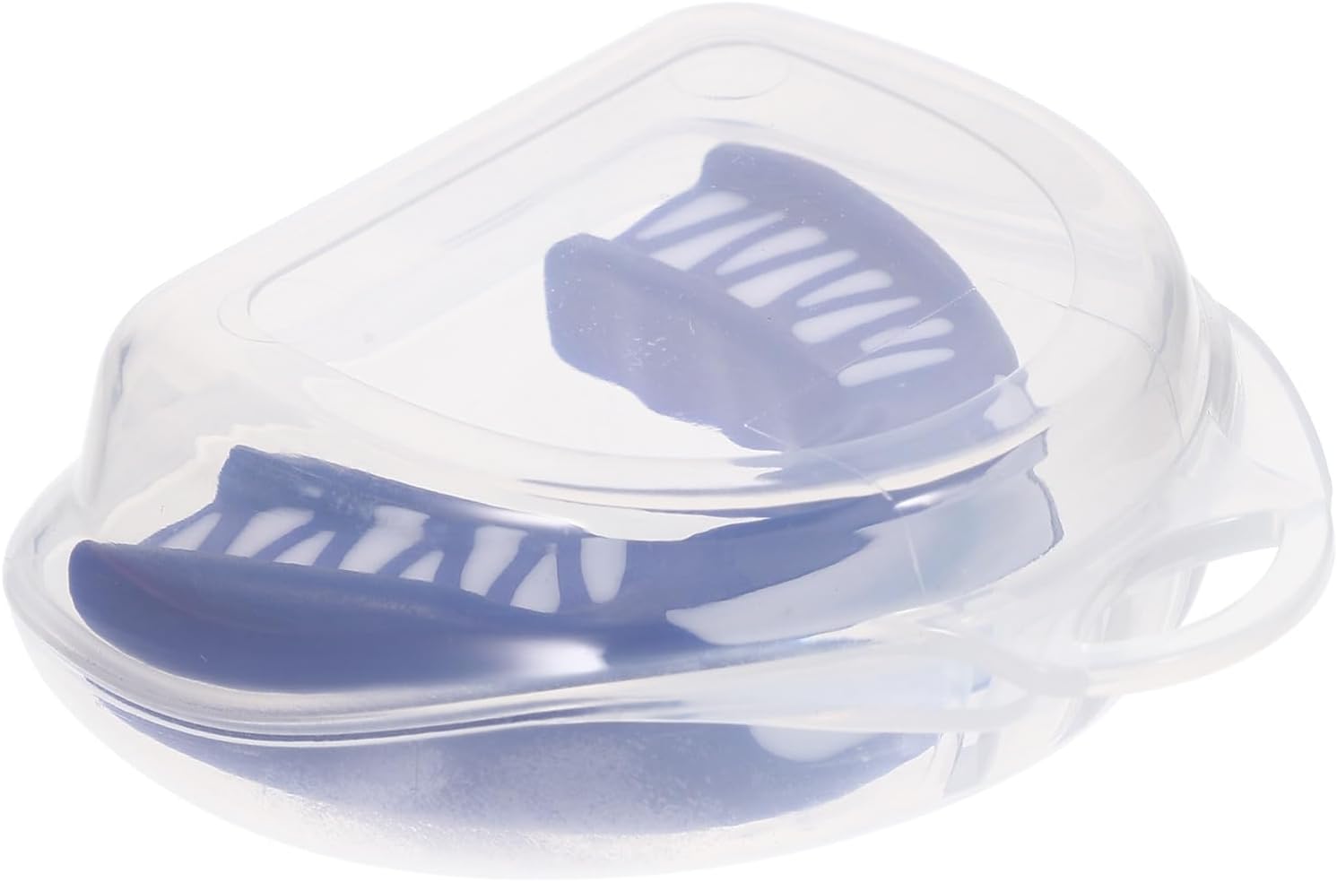 Sports Mouth Guard for Boxing and Soccer, Blue Protective Gum Shield with Case, Portable Teeth Protection Cover for Youth and Adult Contact Sports