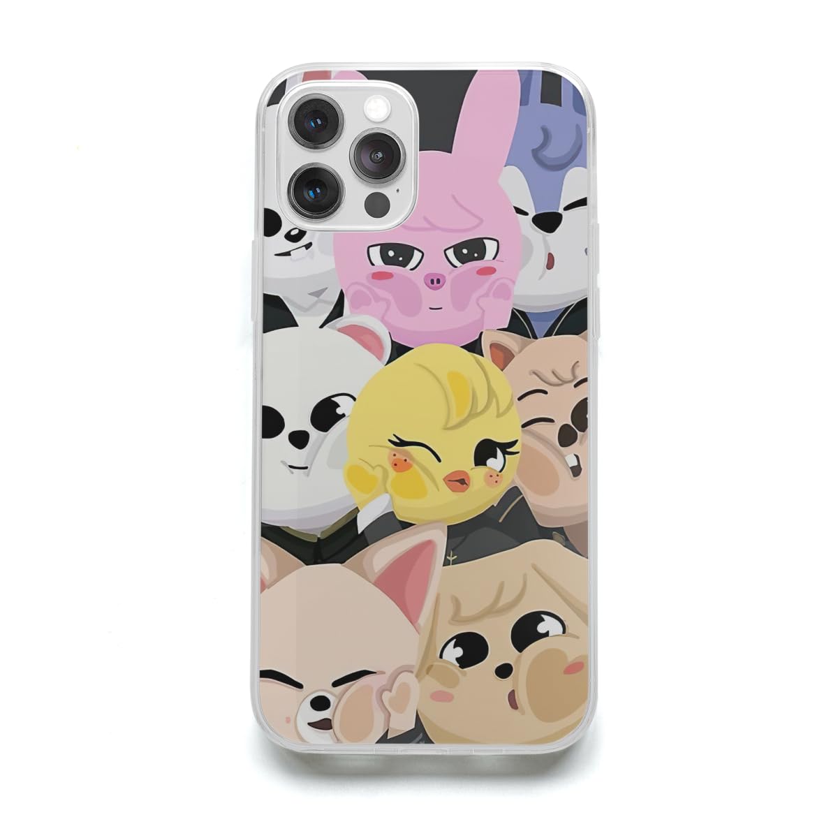 Amazon.com: Phone Case Skzoo Pro Stray TPU Multicolor Kids Compatible with  iPhone 16 15 14 13 Pro Max 13 Plus 12 11 X Xs Xr 8 7 Se2022 2020 6 6s Mini  Plus Transparent : Cell Phones & Accessories