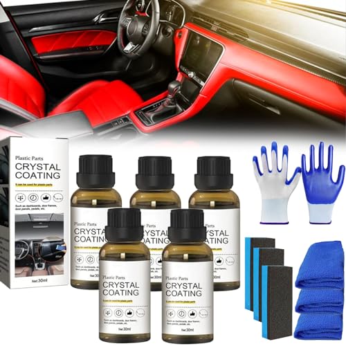 Plastics Parts Crystal Coating para automóviles 5Pcs miniatura 1