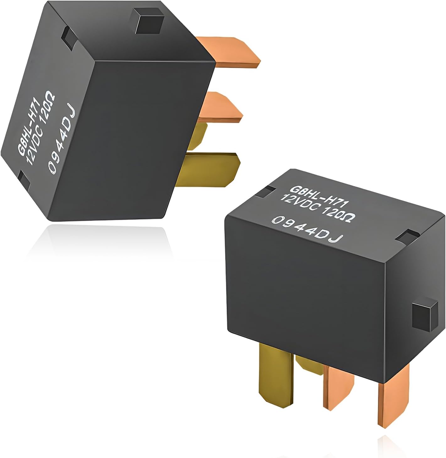 SHMZK 2-Pack 12V 4-Pin Car AC Starter Relay G8HL-H71 OEM 39794-SDA-A03/A05 for Honda Accord Civic CR-V Element CR-Z