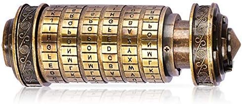Robolife Da Vinci Code Cryptex Puzzle Toy Creative Romantic Birthday Gift