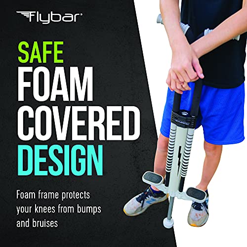Image of Flybar Master Pogo Stick for Kids Ages 9+, 80-160 lbs - Easy Grip Handles - Active Exercise Toy for Tweens & Teens - Outdoor Toy with Non-Slip Foot Pegs for Boys and Girls - No Assembly Needed