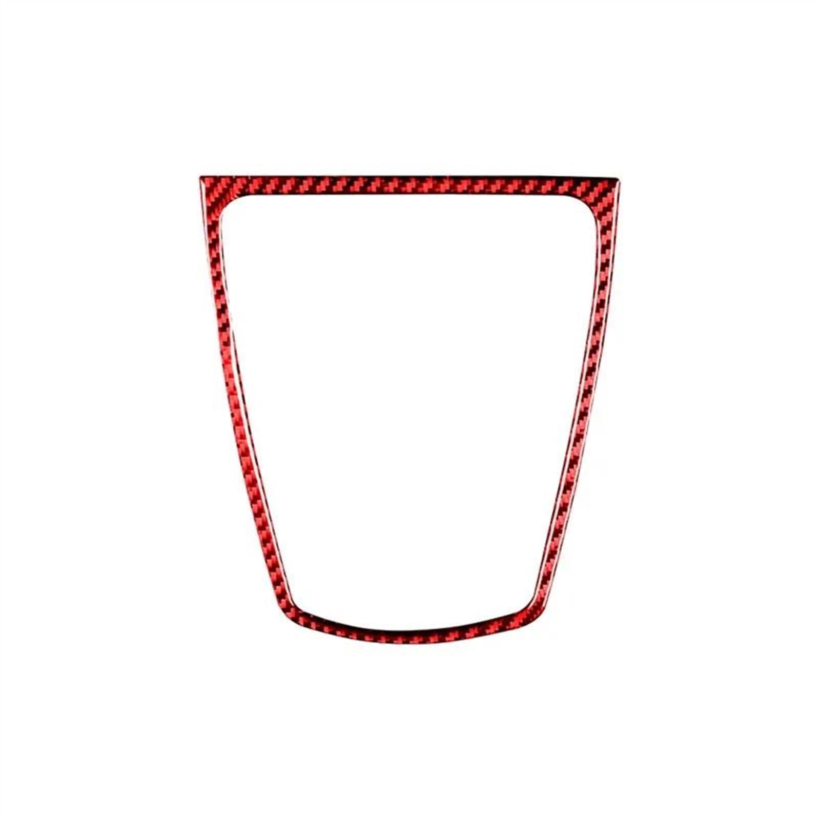 Piwine Rosso Decoration Interior Accessory Dashboard Center Horn Cover Frame Stickers For 5 Series F10 F18 2011-17 Gt5 F07 2010-16