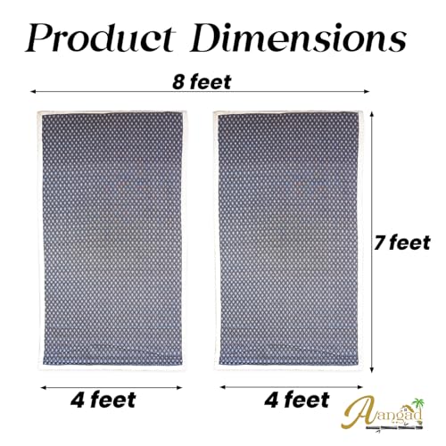 Image of Roll up Bamboo Curtain /Blinds for Window and Balcony-Indoor & Outdoor Use (8 feet x7 feet Light Grey)