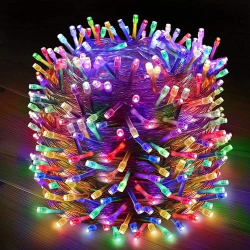 Image of XERGY String Ladi Lights - 60 Ft Multi-Color Decorative LED String Light | 8 Modes | Fairy Lights for Diwali, Home, Garden, Wedding, Christmas, Party & Festival Decoration