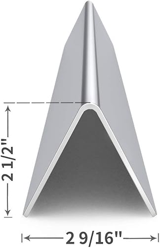 Miniatura 3 de SHINESTAR Barras aromatizantes de repuesto para parrilla Weber Spirit II E-310 con sistema de parrilla GS4, repuesto # 67046, acero inoxidable,