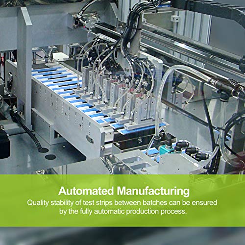 Auvon I-Qare Ds-W Draw-In Blood Glucose Test Strips For Use With Auvon Ds-W Diabetes Sugar Testing Meter (No Coding Required, 200 Count) #TOP3