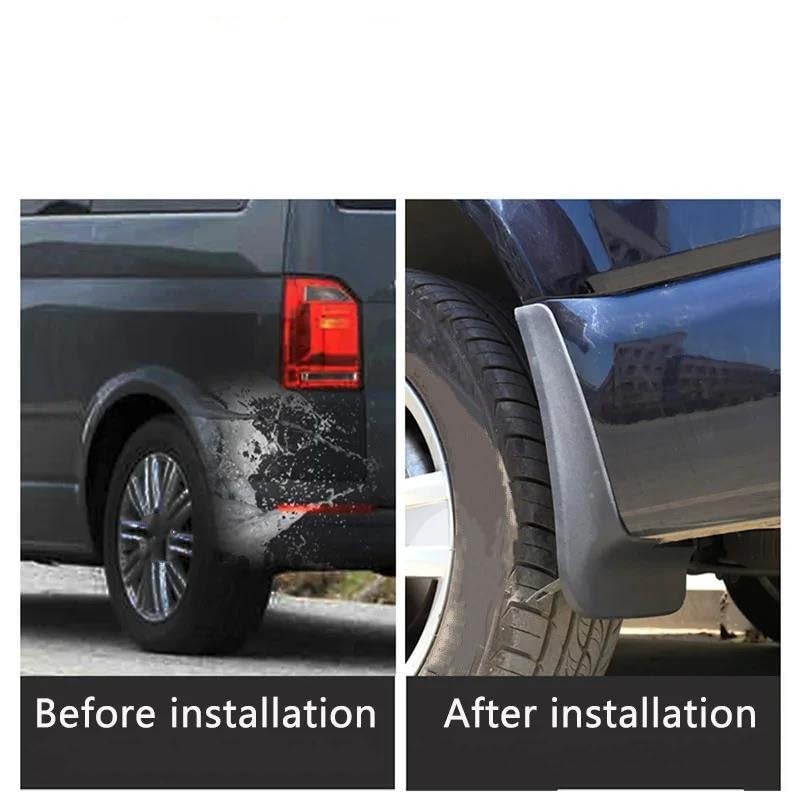 Garde-boue BMW X5 E70 anti-éclaboussures kit complet 4 pièces robuste