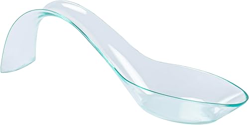 Restaurantware Cucharas Amuse Bouche de 5 x 1.25 pulgadas, 100 cucharas de aperitivo de aguja Desechables, sirve muestras, entrantes o aperitivos,