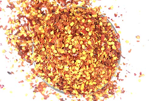 Image of Godka Red Chilli Flakes Seasoning /Chilli Flakes seasonings for Pizza /Chilly Flakes,100g