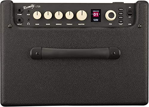 Amazon.com: Fender Rumble LT25 Bass Combo Amplifier Bundle with