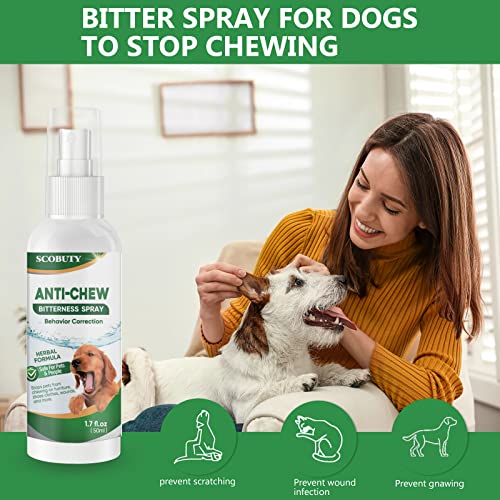 Scobuty NO CHEW SPRAY FOR DOGS 0815 Bitter Spray For Dogs To Stop Chewing,No Chew Spray thumb #1