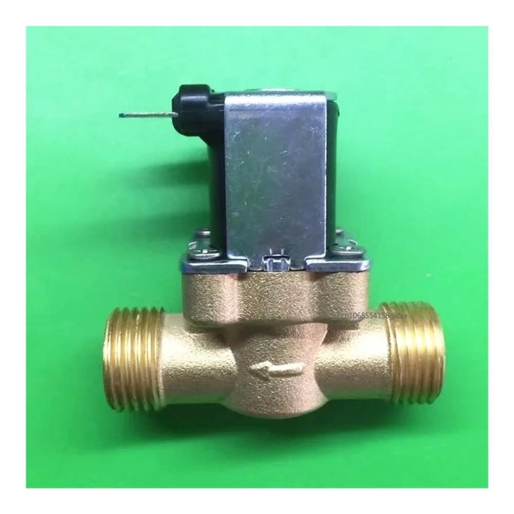 G 1/2'' normalerweise geschlossenes elektrisches Messing-Magnetventil Magnetschalter DC 5V 12V 24V 36V 48V AC 110V 220V Solar-Warmwasserventil(12V)