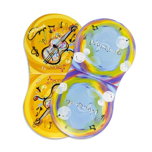 2pcs Record Cleaning Mitt,Lightweight Record Clip Disc Cleaning Handler Mitt Protection Pad for LP Records (2pcs)