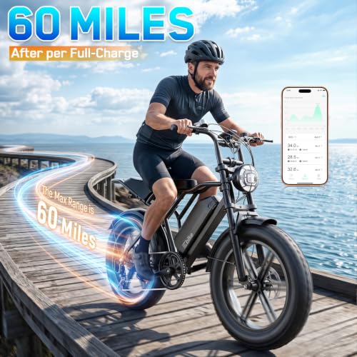 TST Electric Bike - 48V 15Ah Battery, 1500W Peak Motor, 20 * 4.0 Fat Tire - Image 3