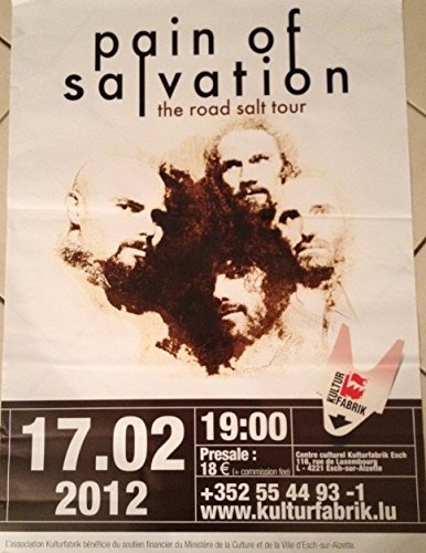 Affiche Pain Of Salvation grand format poster concert Road Salt Tour 70x100