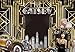 Produktbild Allenjoy 215 x 150 cm langlebiger Stoff The Great Gatsby Themed Background Celebration Retro Brüllende 20er Jahre 20s Luxusparty Alles Gute zum Geburtstag Hochzeitsdekoration Bilder Hintergrund