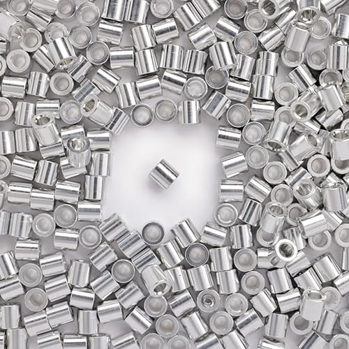 WidgetCo #6 x 1/4" Aluminum Spacers, Metal Spacers, Standoff Spacers, Architectural Grade (Qty 100)