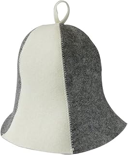 Sauna Hat Sauna Accessories Sauna Anti Heat Bath Head Cap for Hot Dry Steam Room Bath Wool Sauna Hat for Women and Men