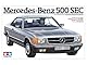 TAMIYA 24029 1:24 Mercedes-Benz 500 SEC - Modellbau, Plastik Bausatz, Hobby, Basteln, Kleben, Modellbausatz, Modell, Plastikmodellbau, Geformte Farbe