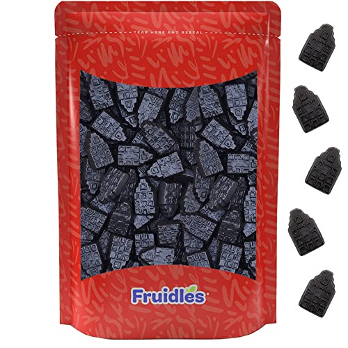 Licorice Canal Houses, Soft Chewy Licorice Gummy Candy, Dutch Jelly Candies, Non-Gmo (Half-Pound) #TOP19