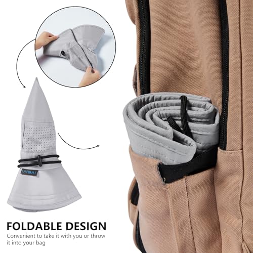 Image of UPF 50+ Bucket Sun Hat with Laser Perforated Mesh Cooling Adjustable Breathable Lightweight for Outdoor Men Women