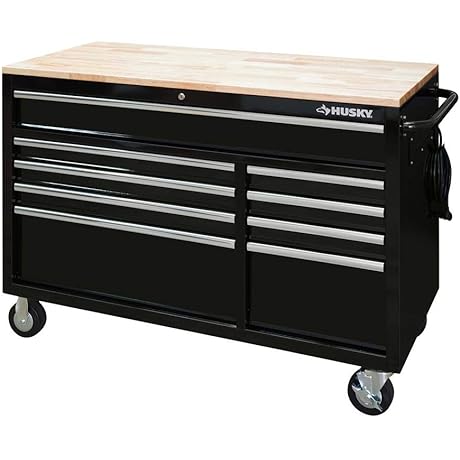 Husky 52" 9-Drawer Mobile Tool Box