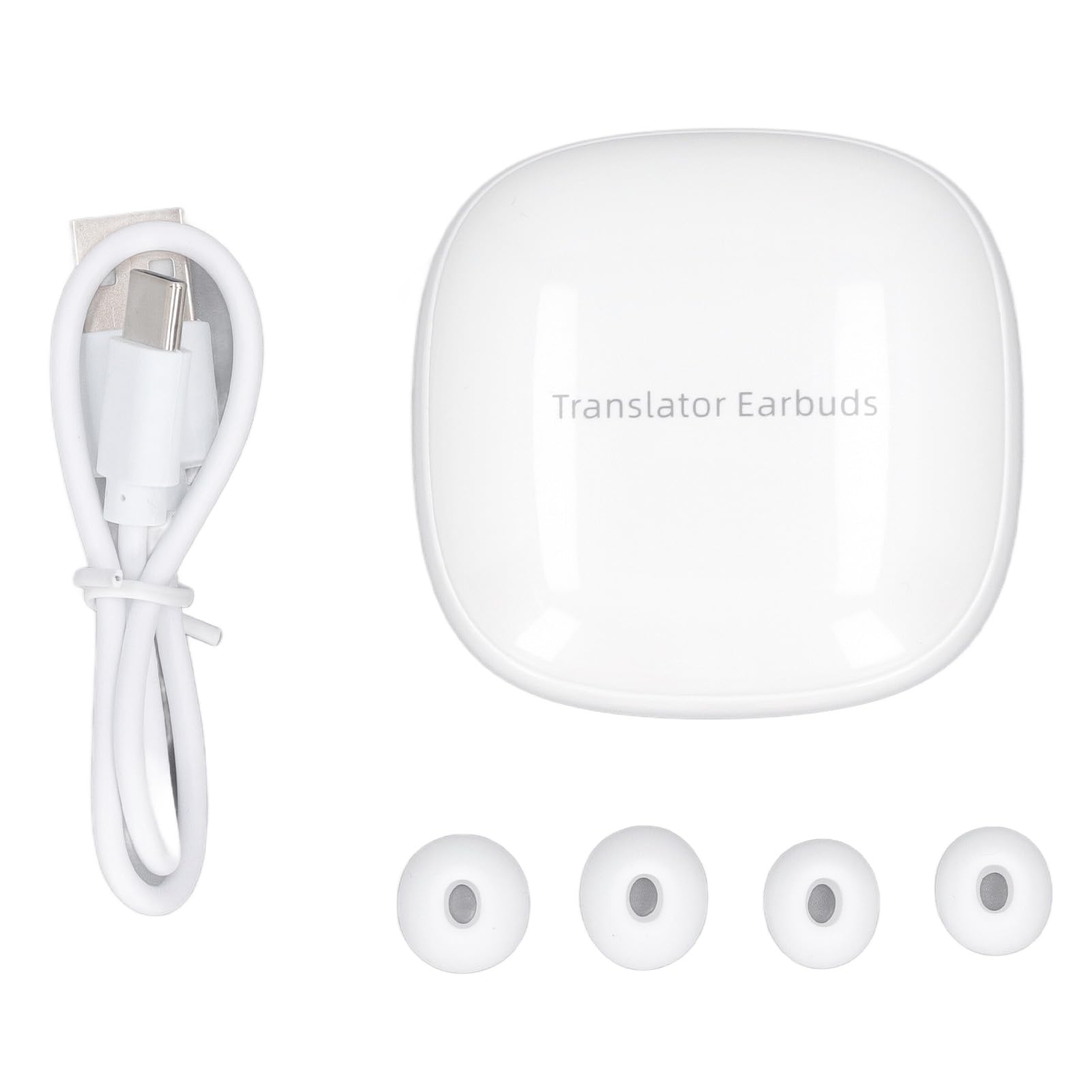 Generic Auricolari per Traduttori Auricolari per Traduzione Simultanea con Riduzione del Rumore Bluetooth 5.0 Wireless per Viaggiatori