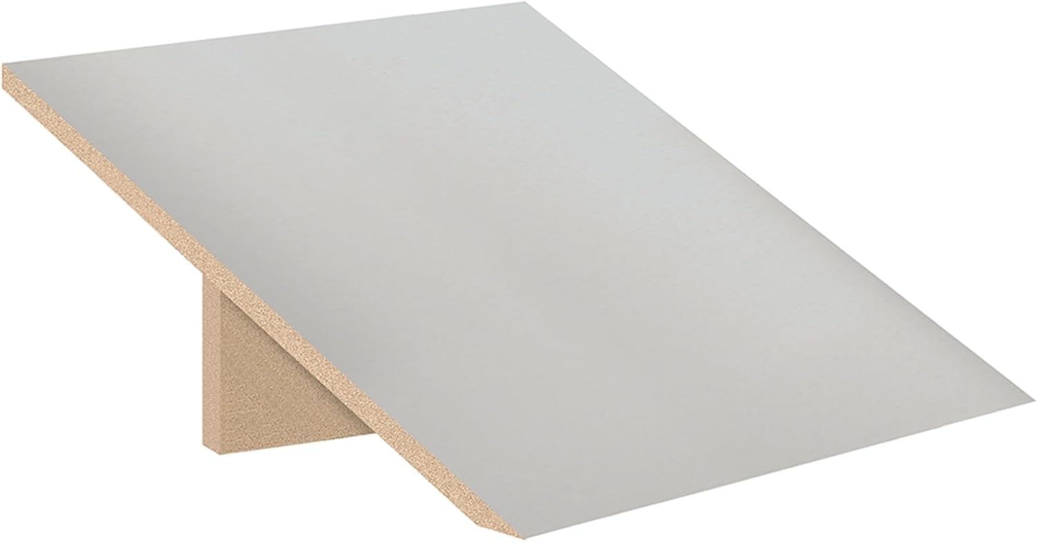 Salsbury Industries Sloping Hood - for 18 Inches Wide - 24 Inch Deep Designer Wood Locker - 1 Wide - Gray