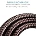 TRIPHIL Kink-free Shower Hoses Extra-long for Handheld Showerhead Hose Replacement Flexible Metal Shower Tube Extension Anti-twist 2 Brass Connectors Stainless Steel Sleeve Oil Rubbed Bronze 79 Inch