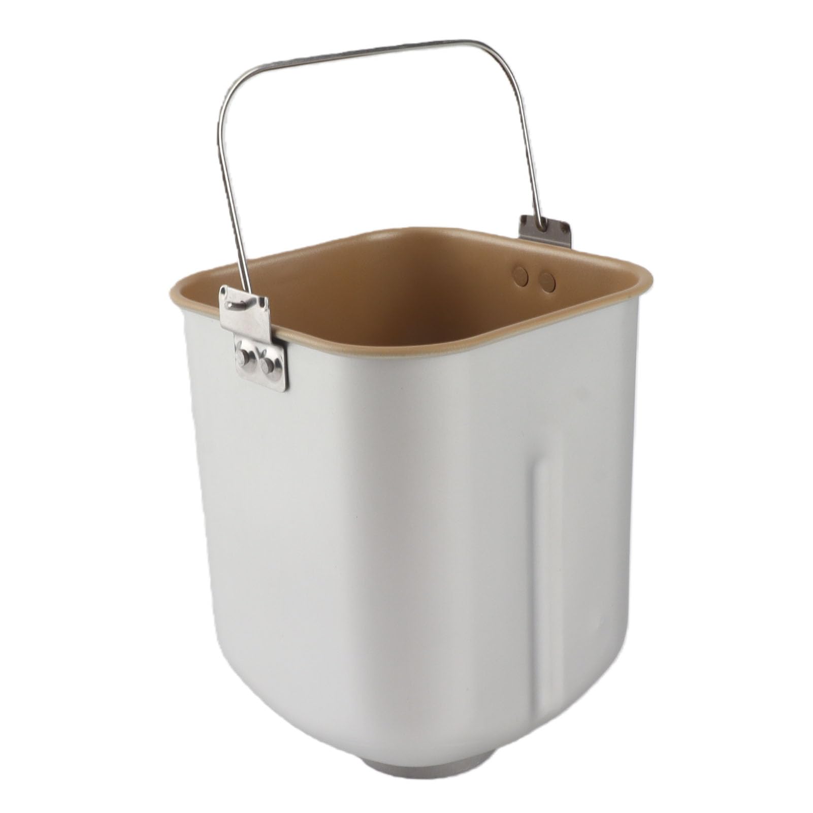 Rengue Cubo para Máquina de Pan Antiadherente, Tanque Interior de Aleación de Aluminio, Bandeja para Mezclar Pan de Repuesto con Revestimiento Antiadherente para Máquina para Hacer Masa
