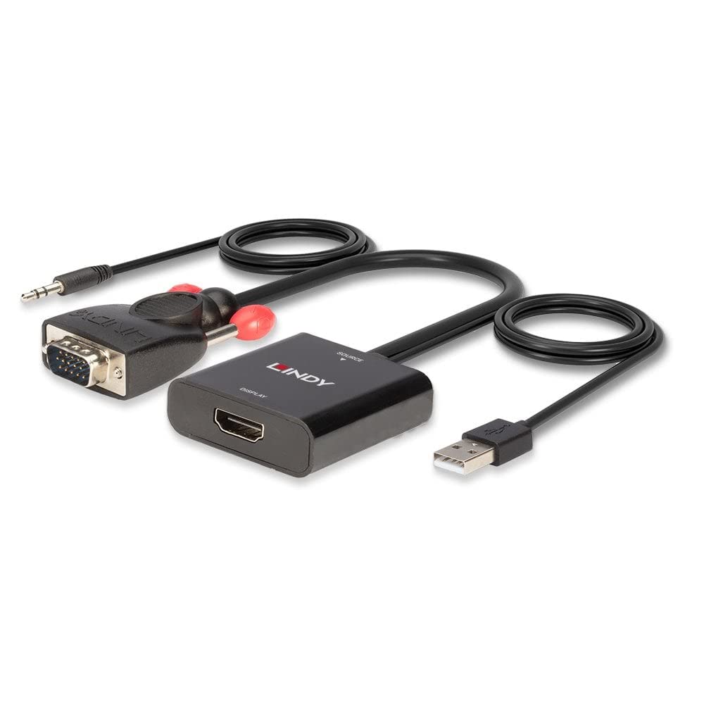 Amazon.com: LINDY VGA & Audio to HDMI Converter : Electronics