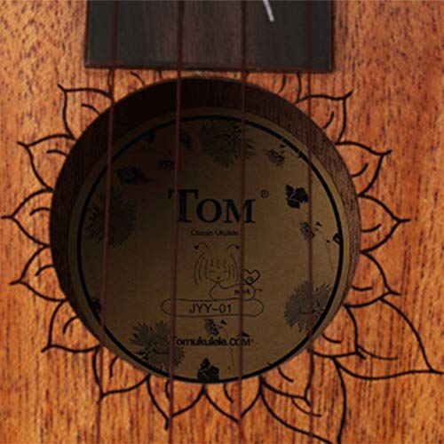 Handcrafted Sunflower Series Ukulele with 4 Nylon Strings Mahogany Body Rosewood Fingerboard Small Guitar Instrument Beginners Starter Kit - Les Beatles, Paul McCartney, John Lennon, RIngo Starr, George Harrison Handcrafted Sunflower Series Ukulele with 4 Nylon Strings Mahogany Body Rosewood Fingerboard Small Guitar Instrument Beginners Starter Kit – Image 6