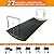 Hisencn 27 inch Ash Pan Repair Parts for Chargriller 1224, 1324, 2121, 2222, 2727, 2828, 2929 Charcoal Grills, Charbroil 17302056, 27" Drip Pan Grates Replacement Part with 2pcs Fire Grate Hanger
