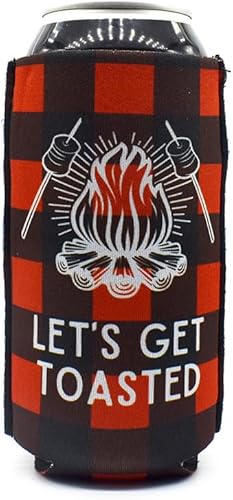 ZipSip Imán Coozie ajustable todo en uno con cremalleras para latas, botellas, latas delgadas, vasos de pinta, tazas de fiesta, café, enfriador de