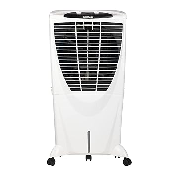 Symphony Winter 80 XL Desert Air Cooler for Home with Powerful Fan, Honeycomb Pads, i-Pure Technology and Low Power Consumption (80L, White)