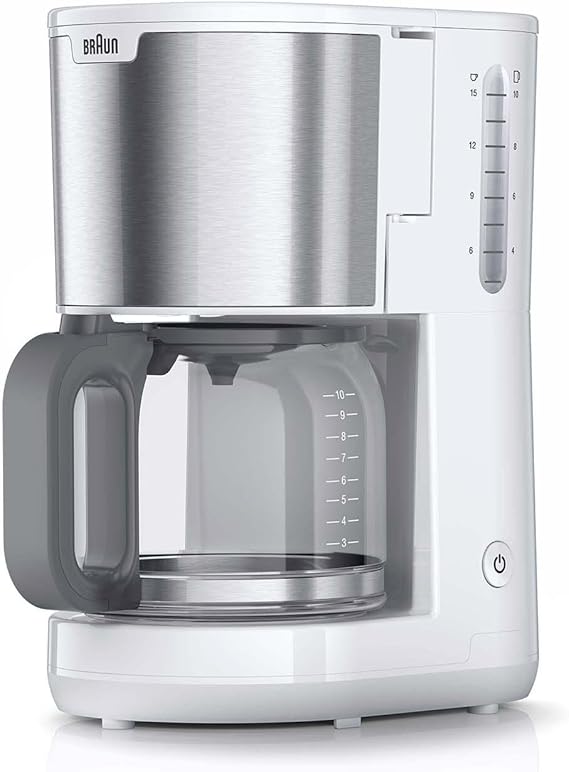 Braun Household PurShine KF 1500 WH Coffee Machine Filter Coffee