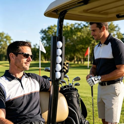 Porta tees golf magnético portátil para evitar pérdidas en el carrito 2