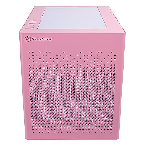 Image of Silverstone Technology SUGO 16 Pink Mini-ITX Small Form Factor case with All Metal Construction, SST-SG16P
