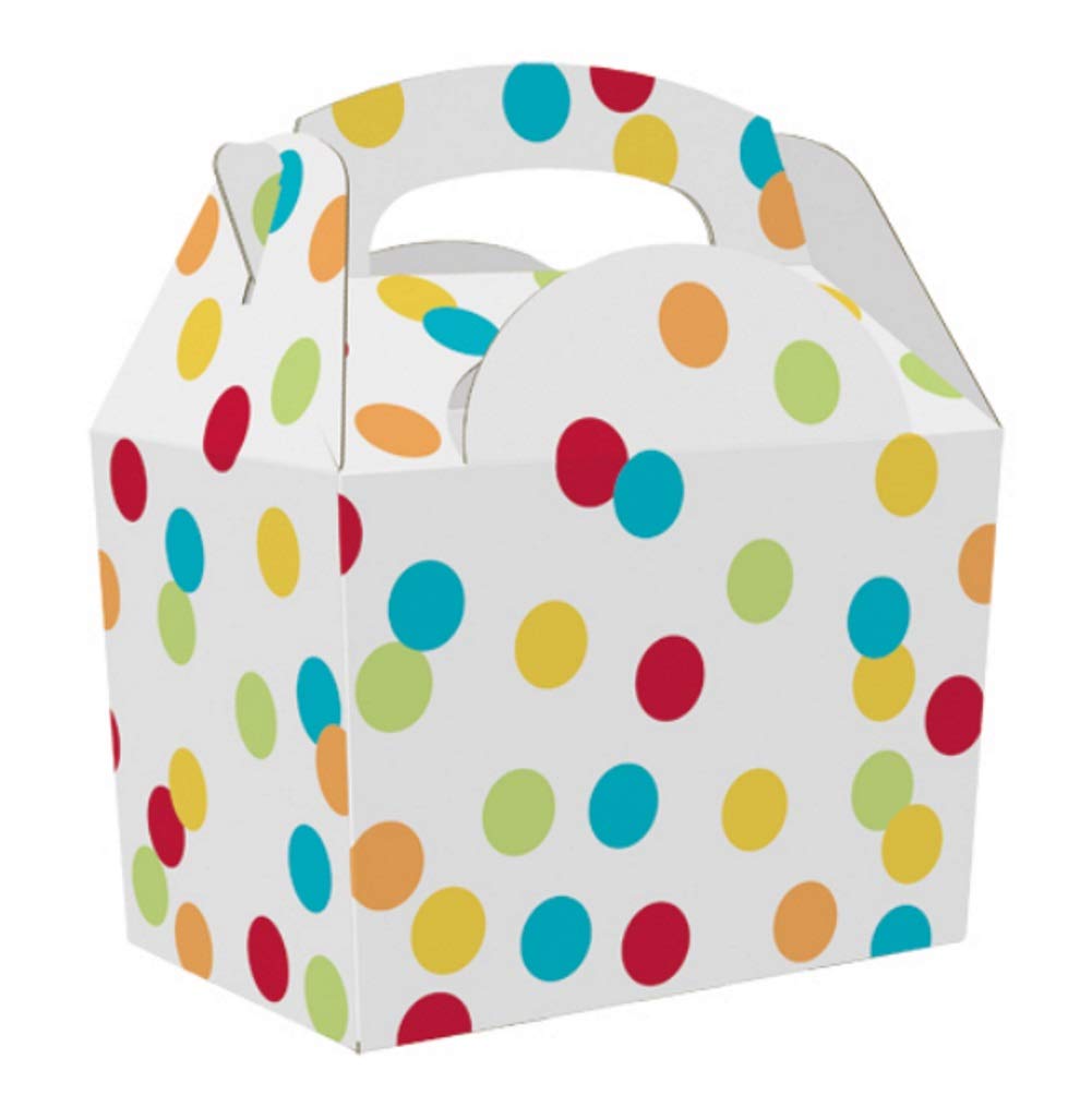 MustBeBonkers 35 x SPOTS, STRIPES & DOTS Party Food Box