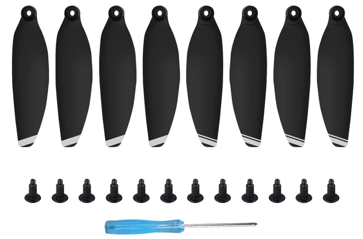 NEWQSING 8 pcs 4726F Noise Reduction Blades Propeller for MAVIC MINI 2/ MAVIC MINI SE