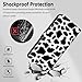CAPAUNVDA for Samsung Galaxy S20 FE 5G Wallet Case with Credit Card Slots Holder, PU Leather Shockproof RFID Blocking Cover for Samsung Galaxy S20 FE 5G,Black Cow Print