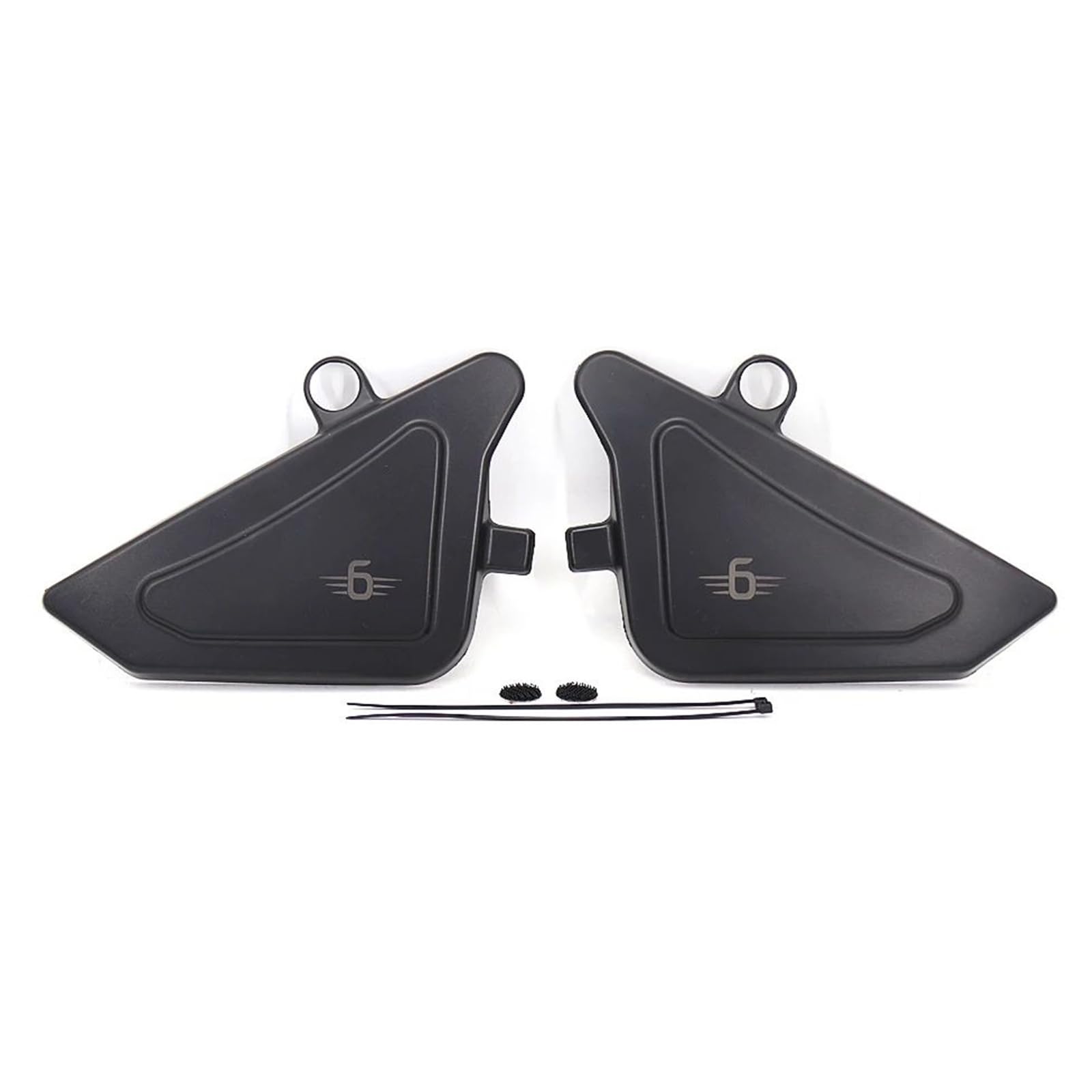 Paneles de alerón lateral delantero de motocicleta, cubierta de paneles laterales de marco de bicicleta, cubiertas de carenado, placas de plástico para tanque de motor, se adapta a B&MW K1600B K1600 B