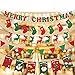 Produktbild SKY TEARS Weihnachten Banner, Weihnachtsfeier Girlande Banner Party Zuhause Hängen Dekoration